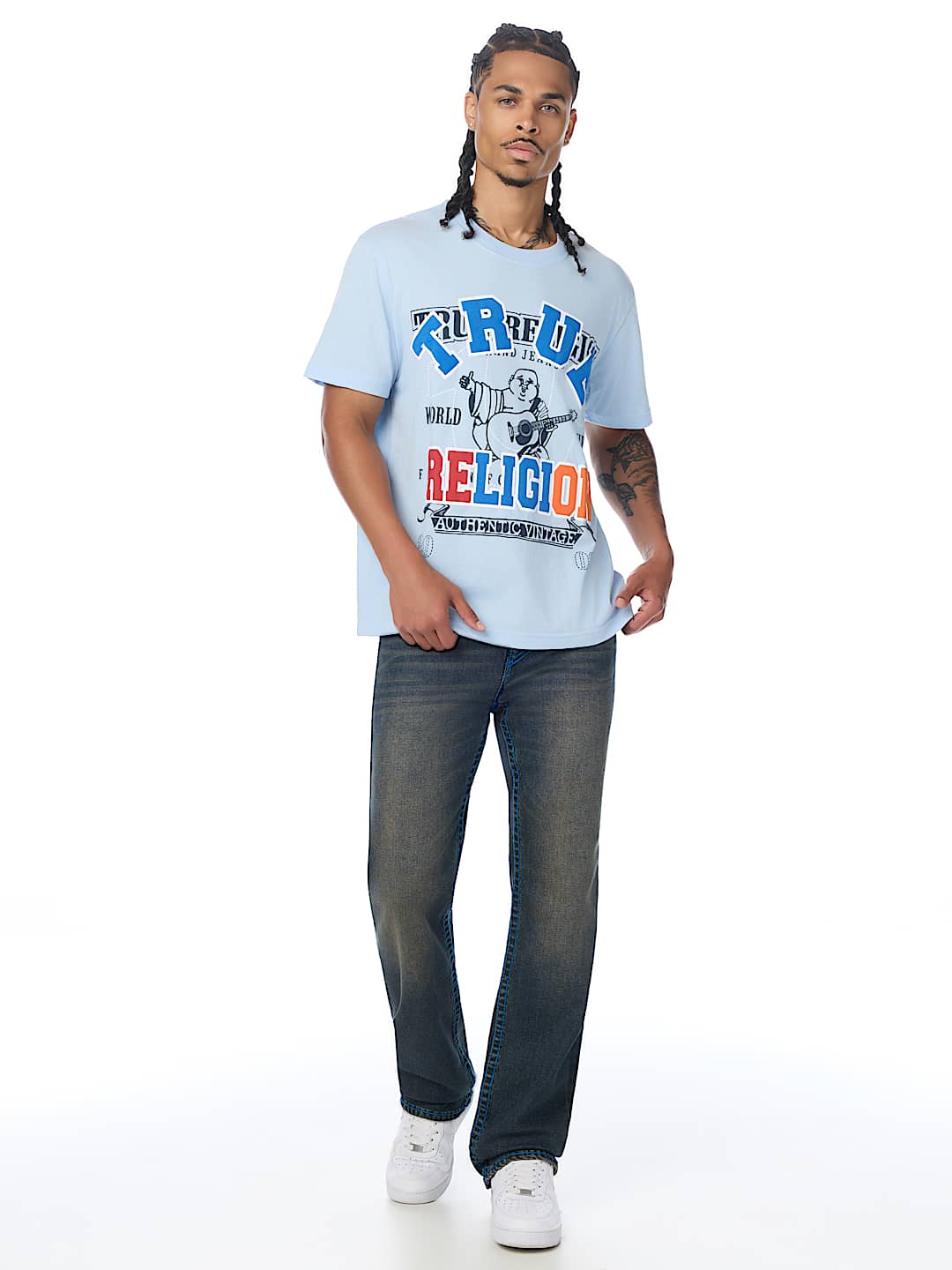 DOUBLE WORLD TOUR LOGO TEE