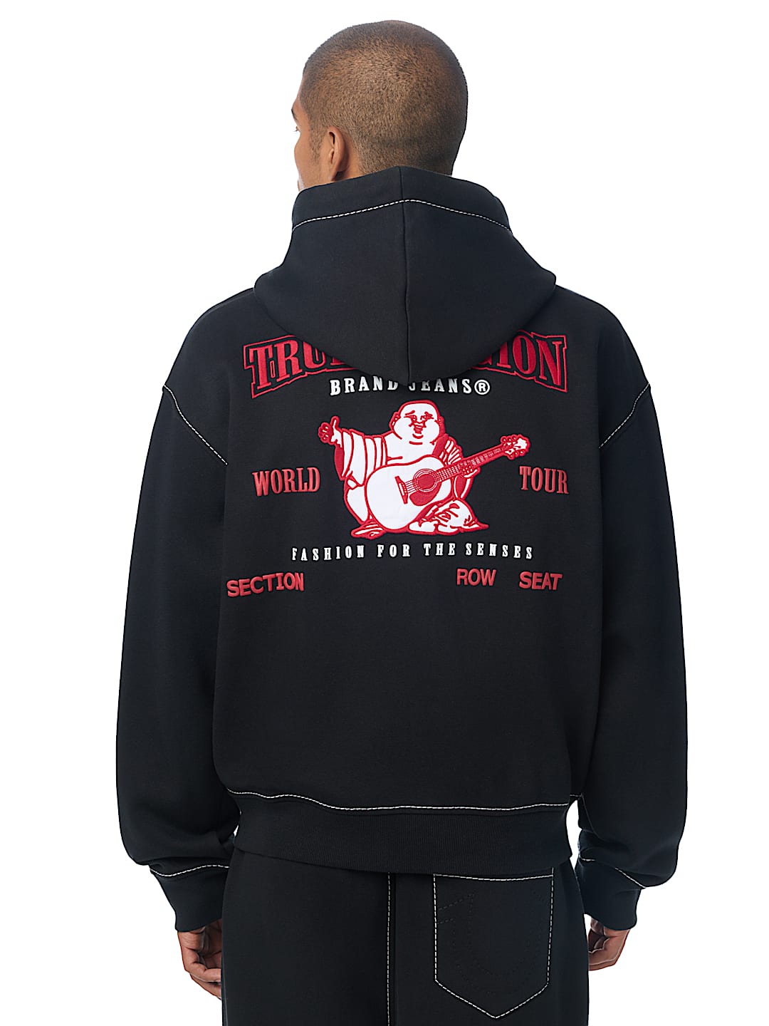 BIG T WORLD TOUR BOXY ZIP HOODIE