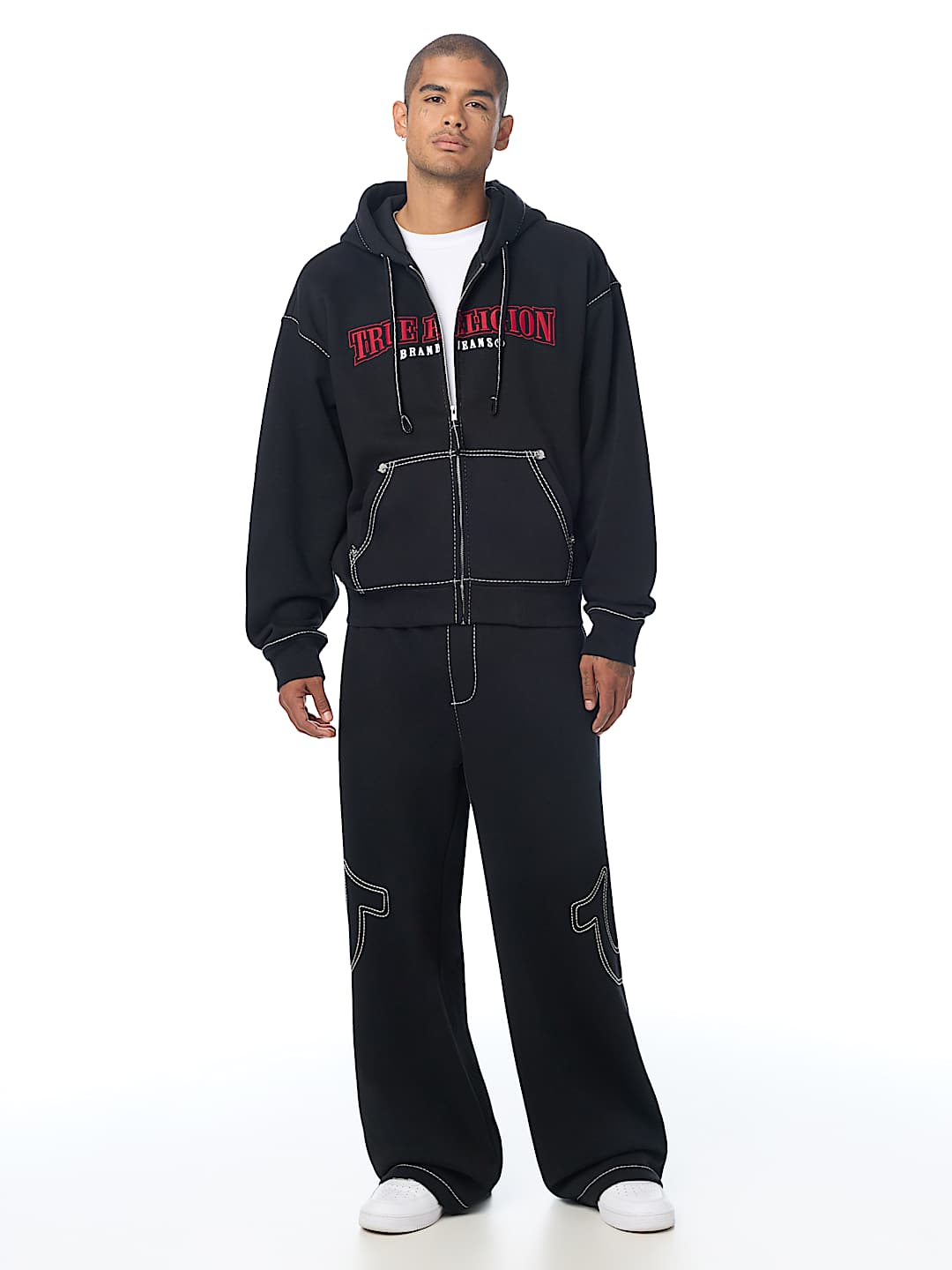 BIG T WORLD TOUR BOXY ZIP HOODIE