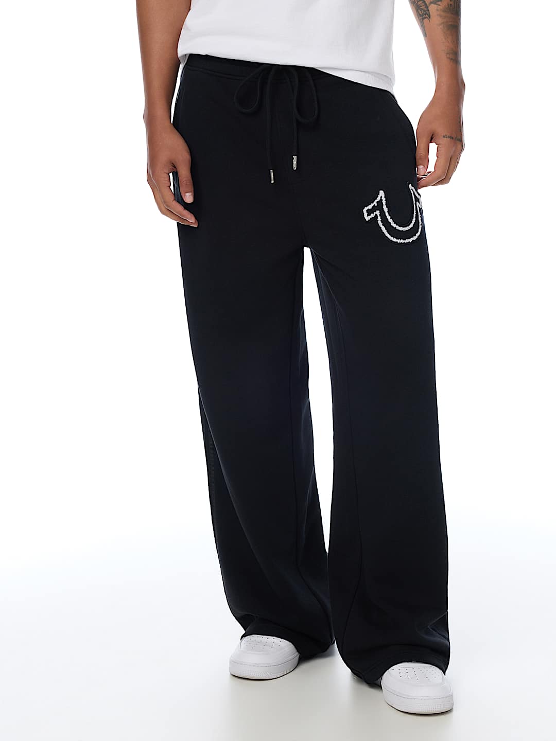 RIBBED BAGGY SWEATPANT