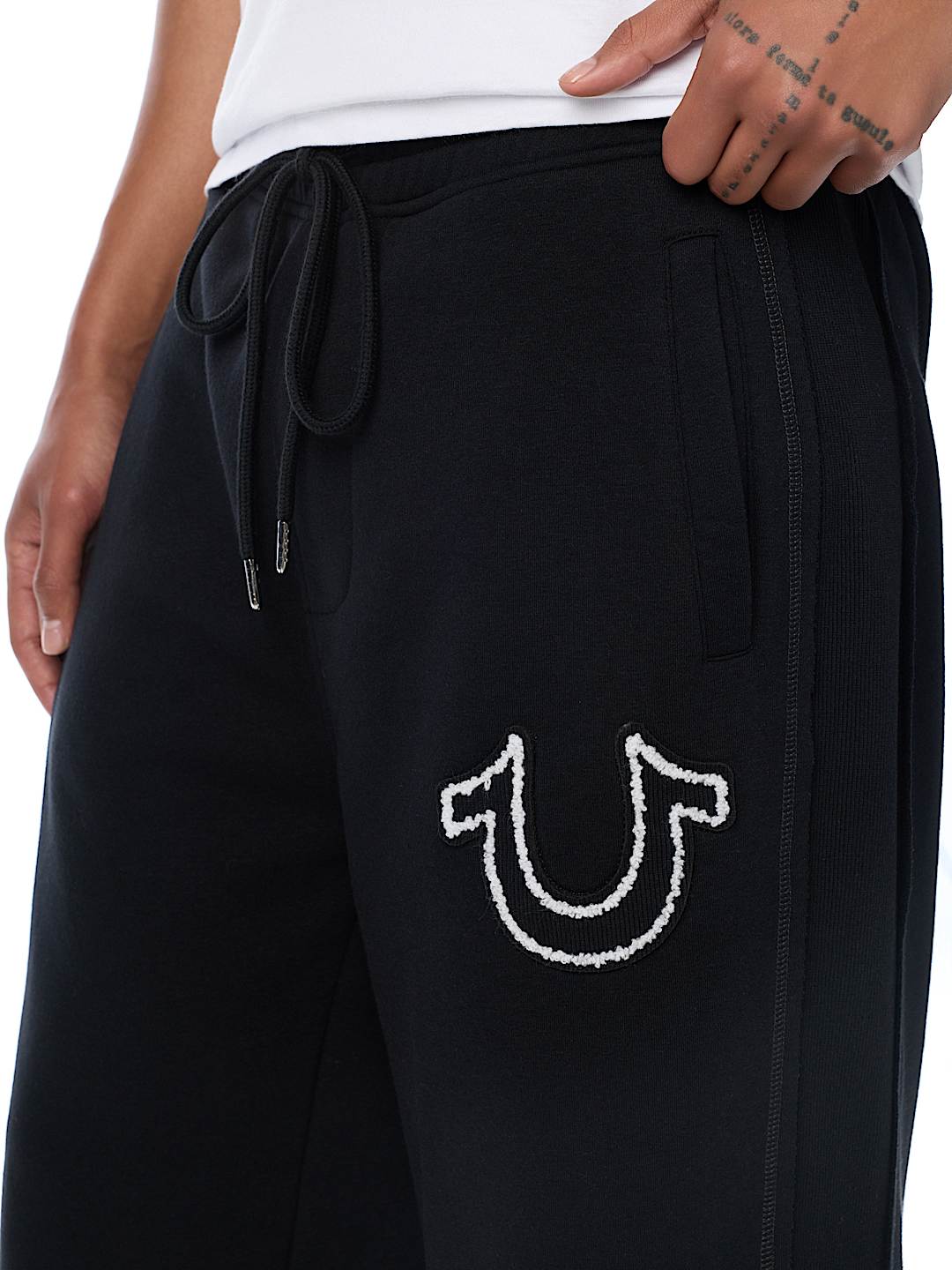 RIBBED BAGGY SWEATPANT