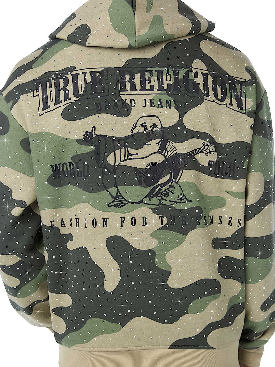 CRYSTAL WORLD TOUR ZIP HOODIE