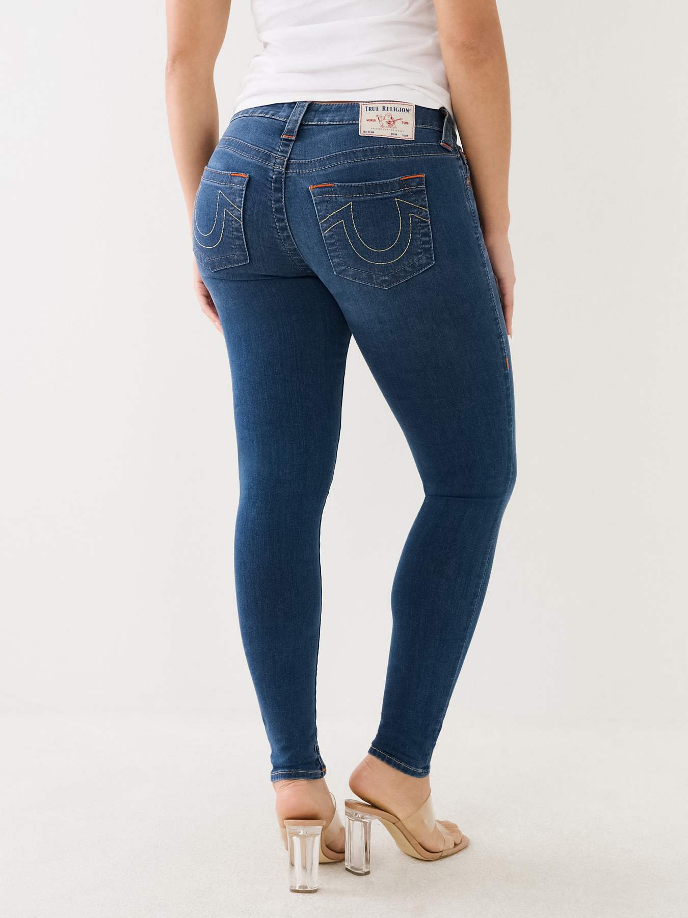 HALLE MID RISE SUPER SKINNY JEAN