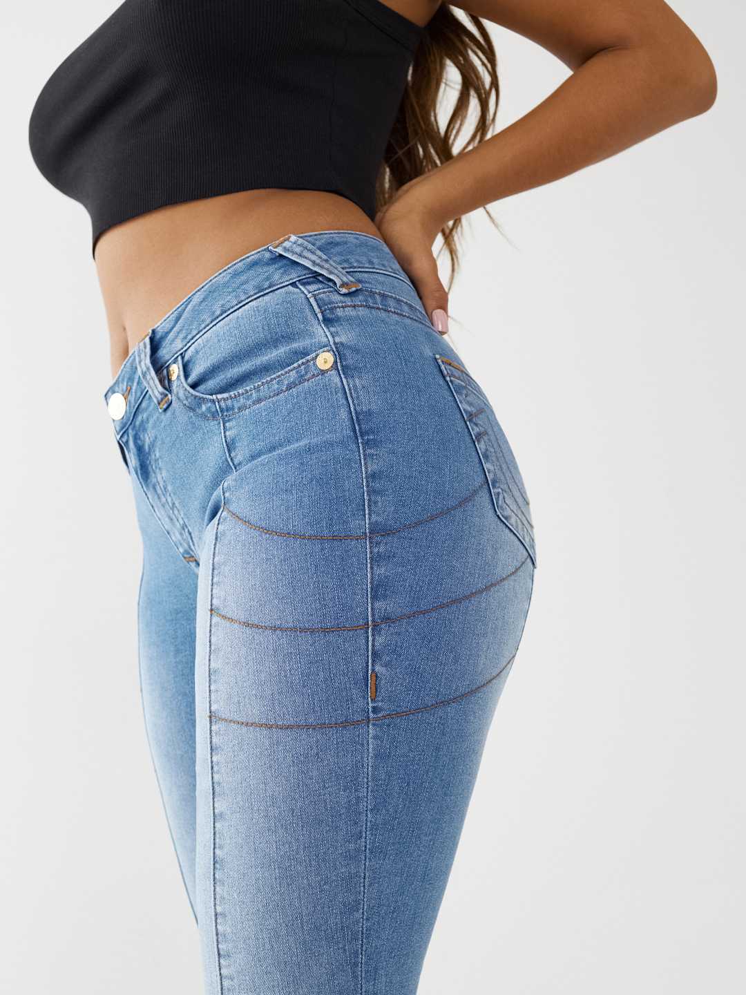 JENNIE MID RISE CURVY SKINNY JEAN