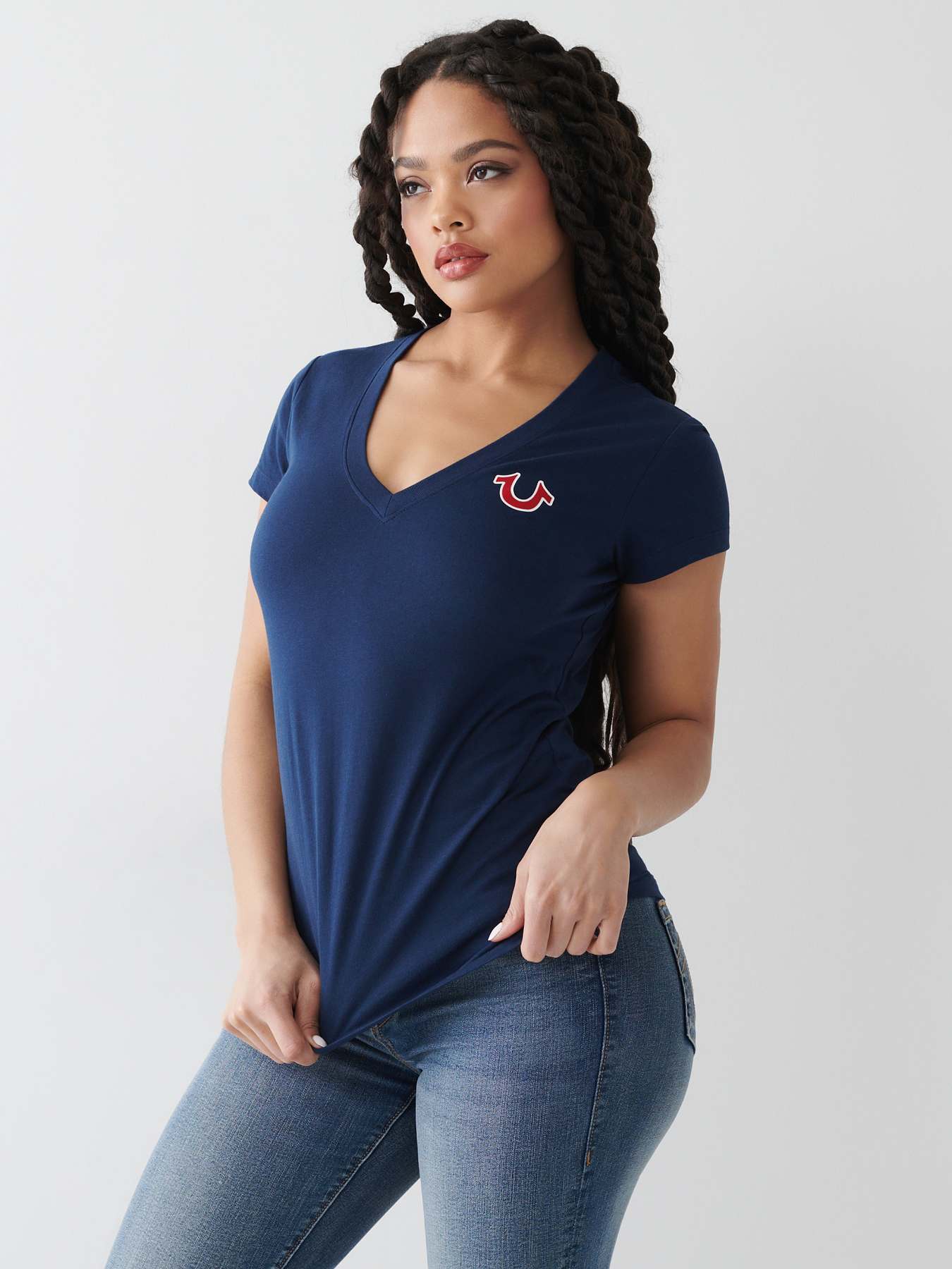BUDDHA LOGO V TEE, image 2