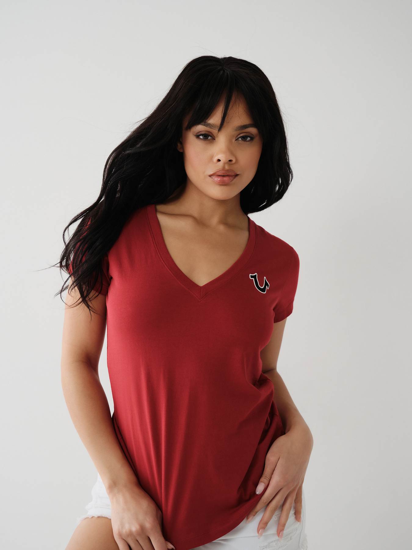 BUDDHA LOGO V TEE, image 1
