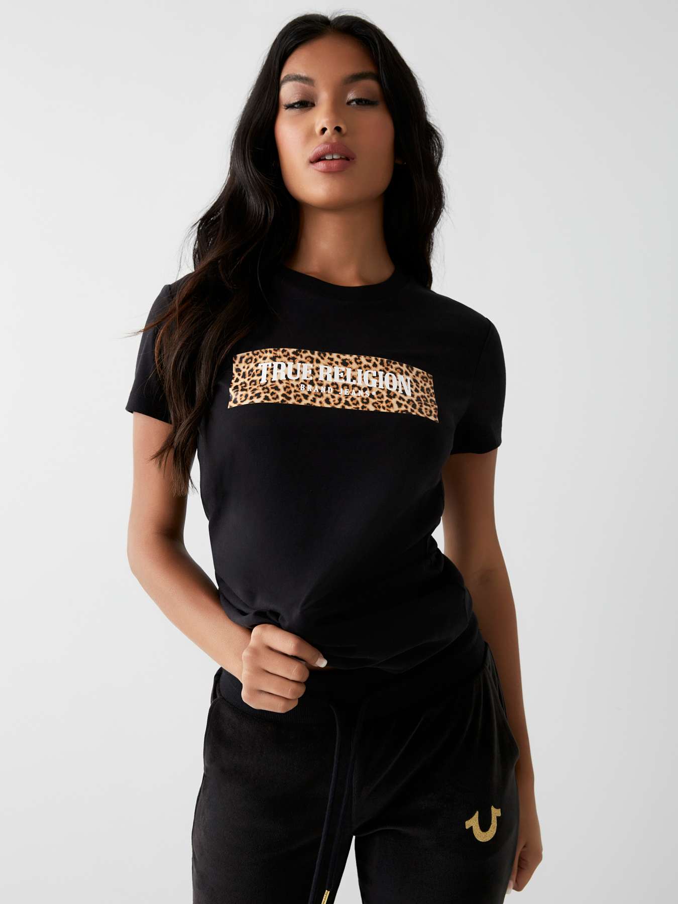 LEOPARD LOGO TEE