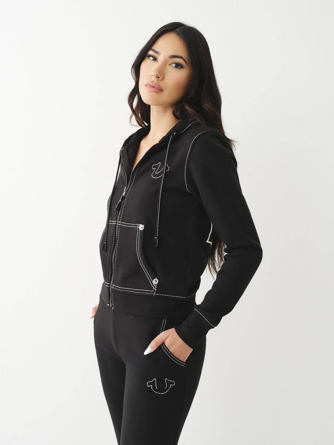 True religion full zip hoodie new arrivals