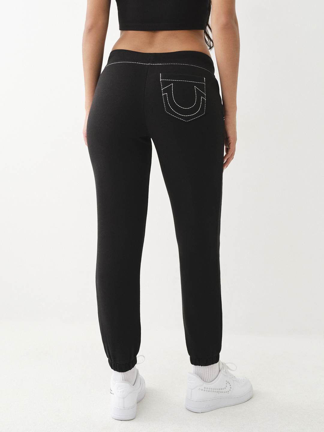 Orders black true religion joggers