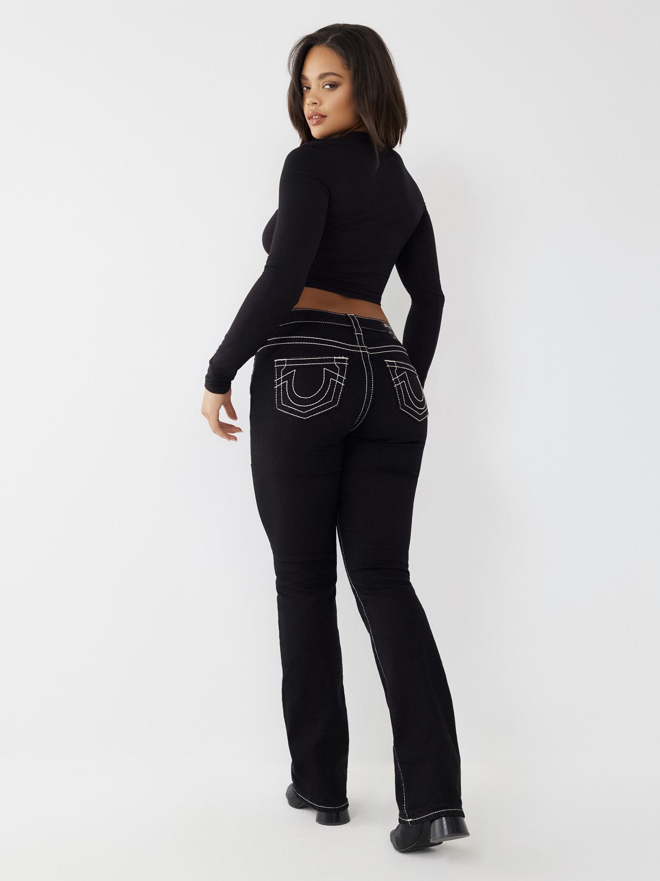 BECCA BIG T STITCH BOOTCUT JEAN, image 6