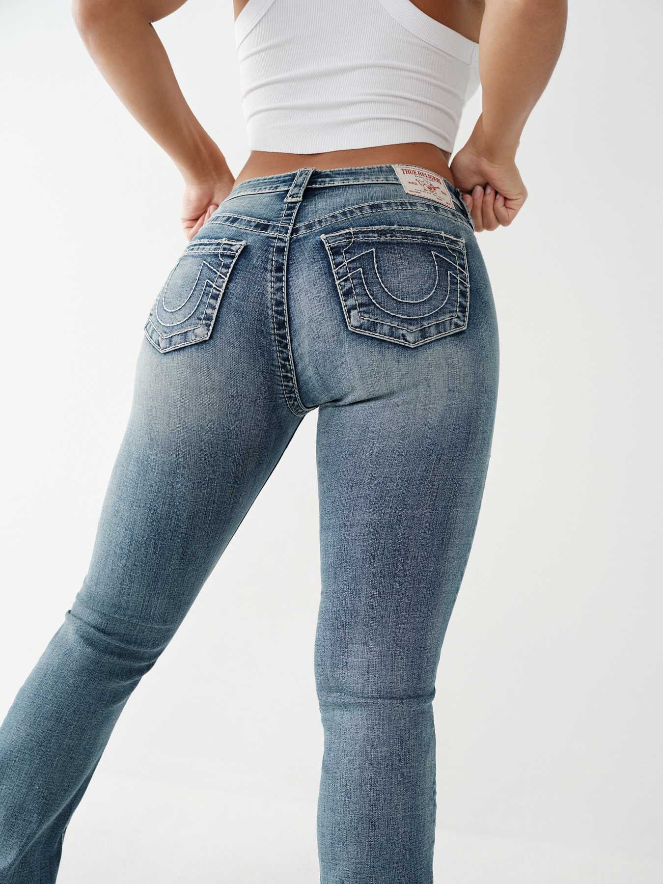 True Religion Boot cut Jeans pants Camo Size 32