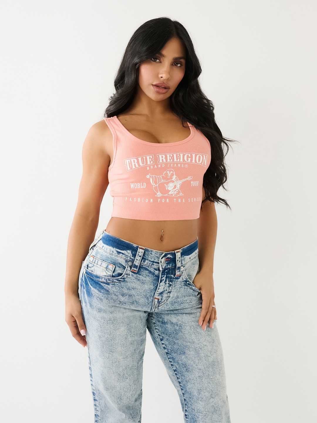 LOGO CROP TANK, image 2