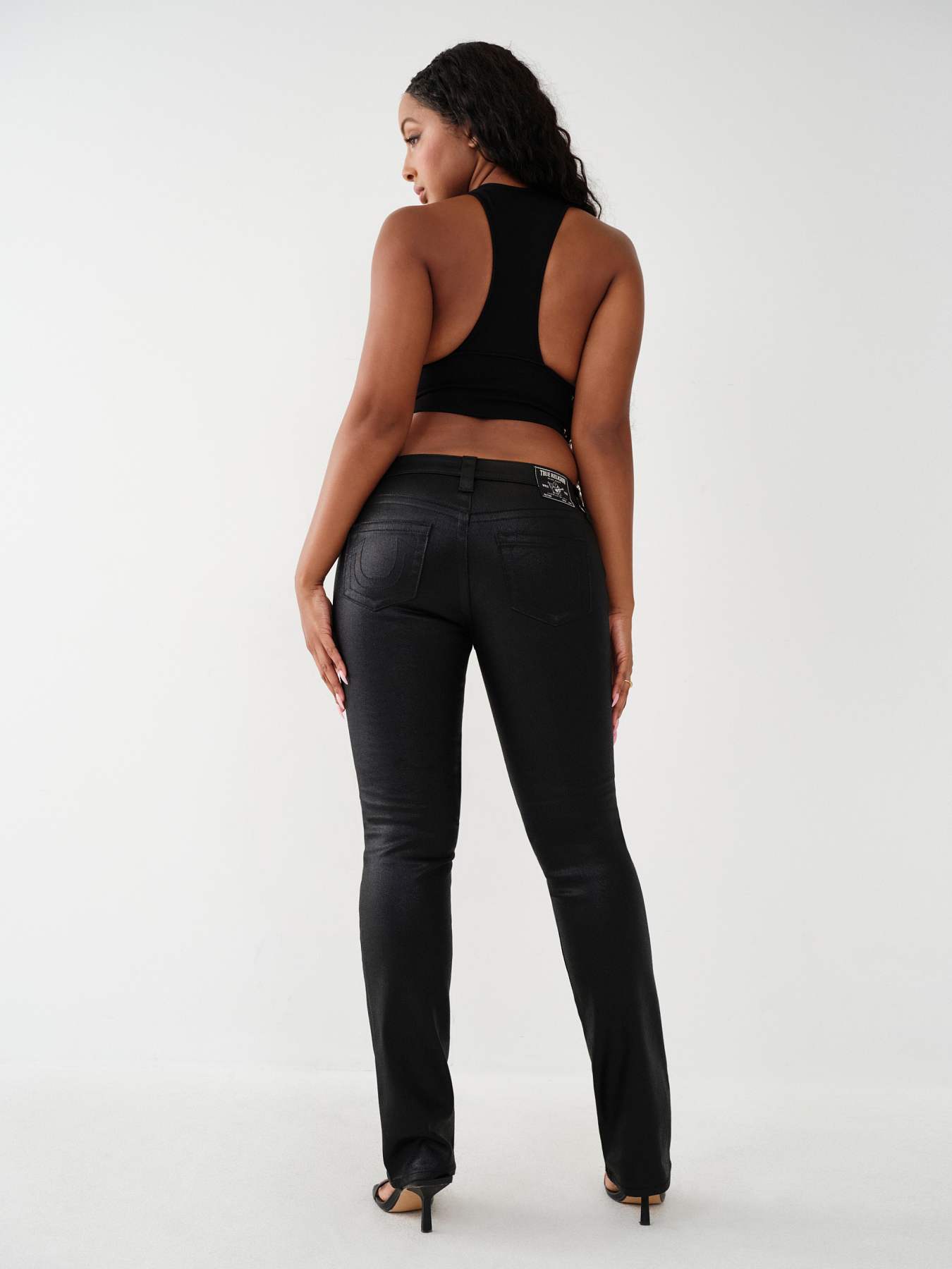 BILLIE COATED STRAIGHT FIT JEAN