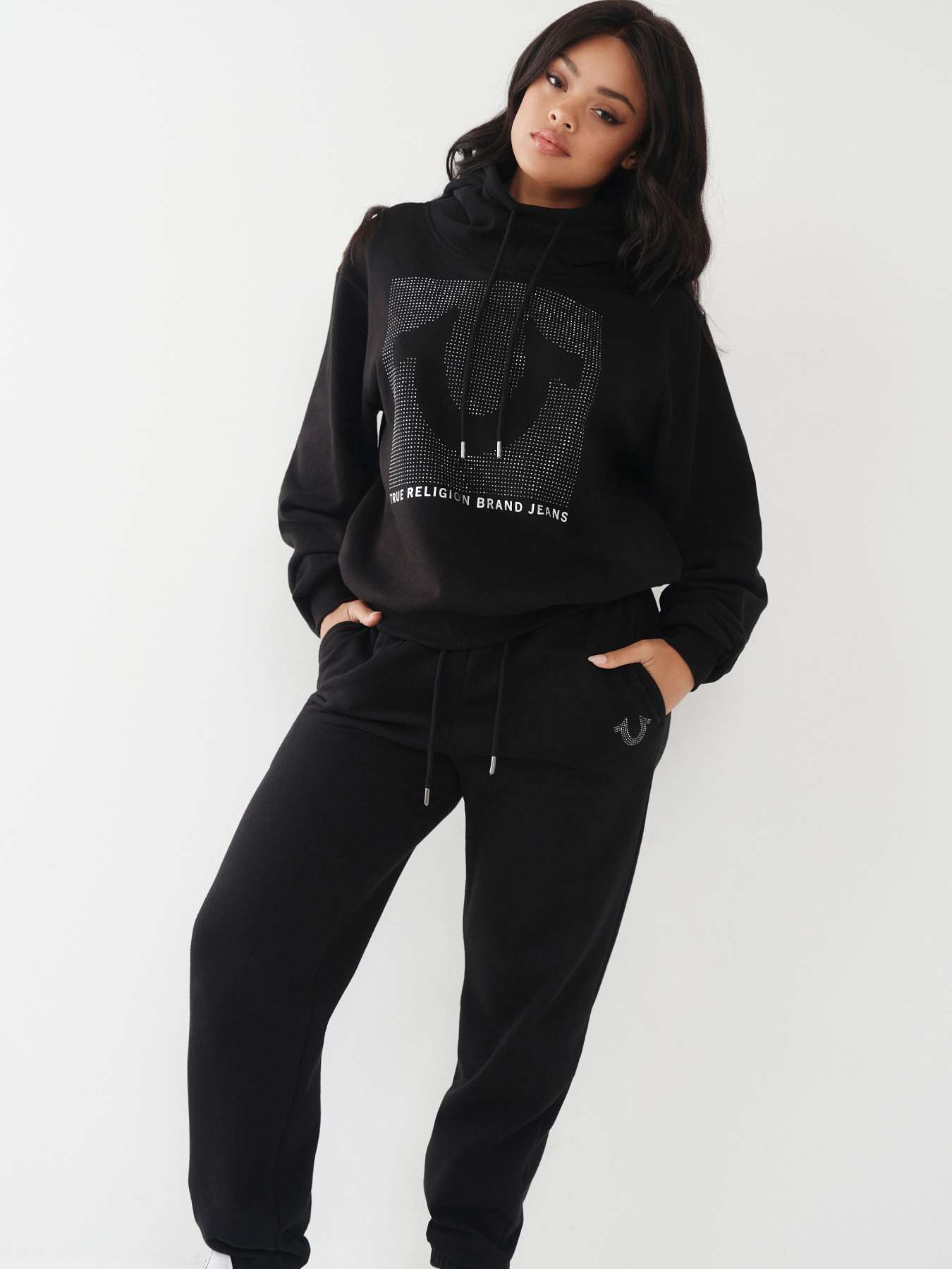 CRYSTAL RELAXED HOODIE