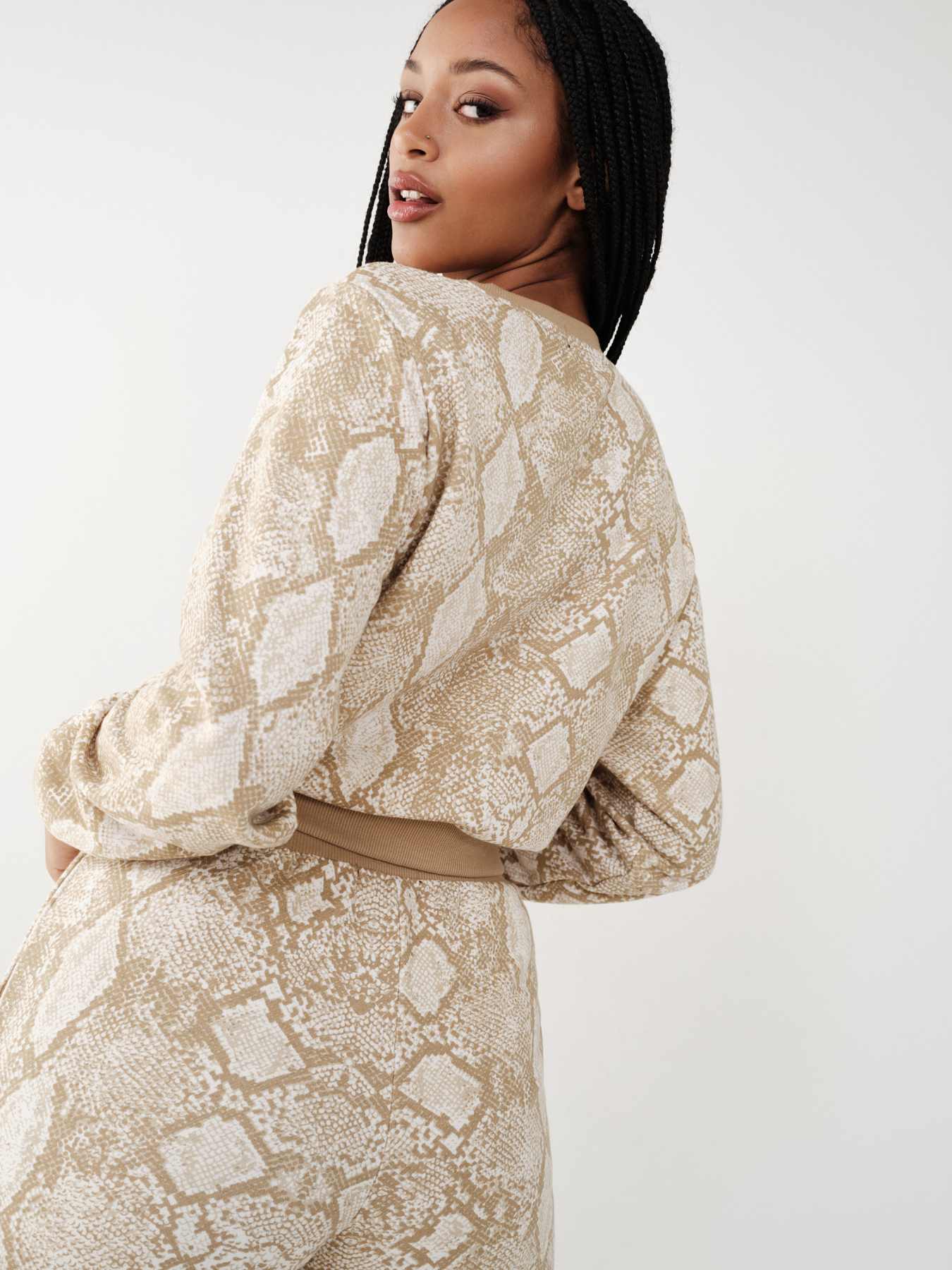 PYTHON SHRUNKEN SWEATSHIRT, image 1