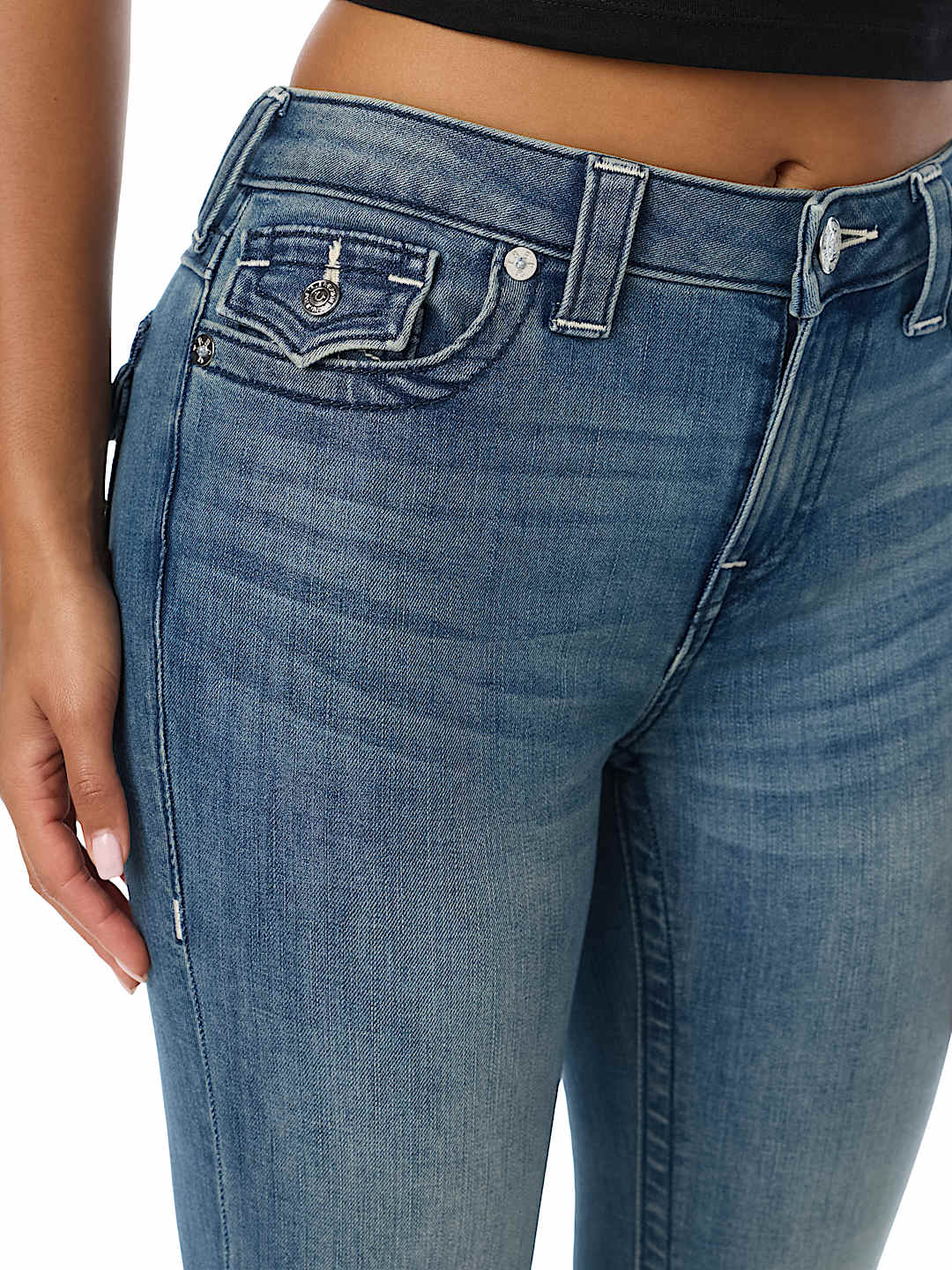 JEANS BECCA CON CORTE DE BOTA