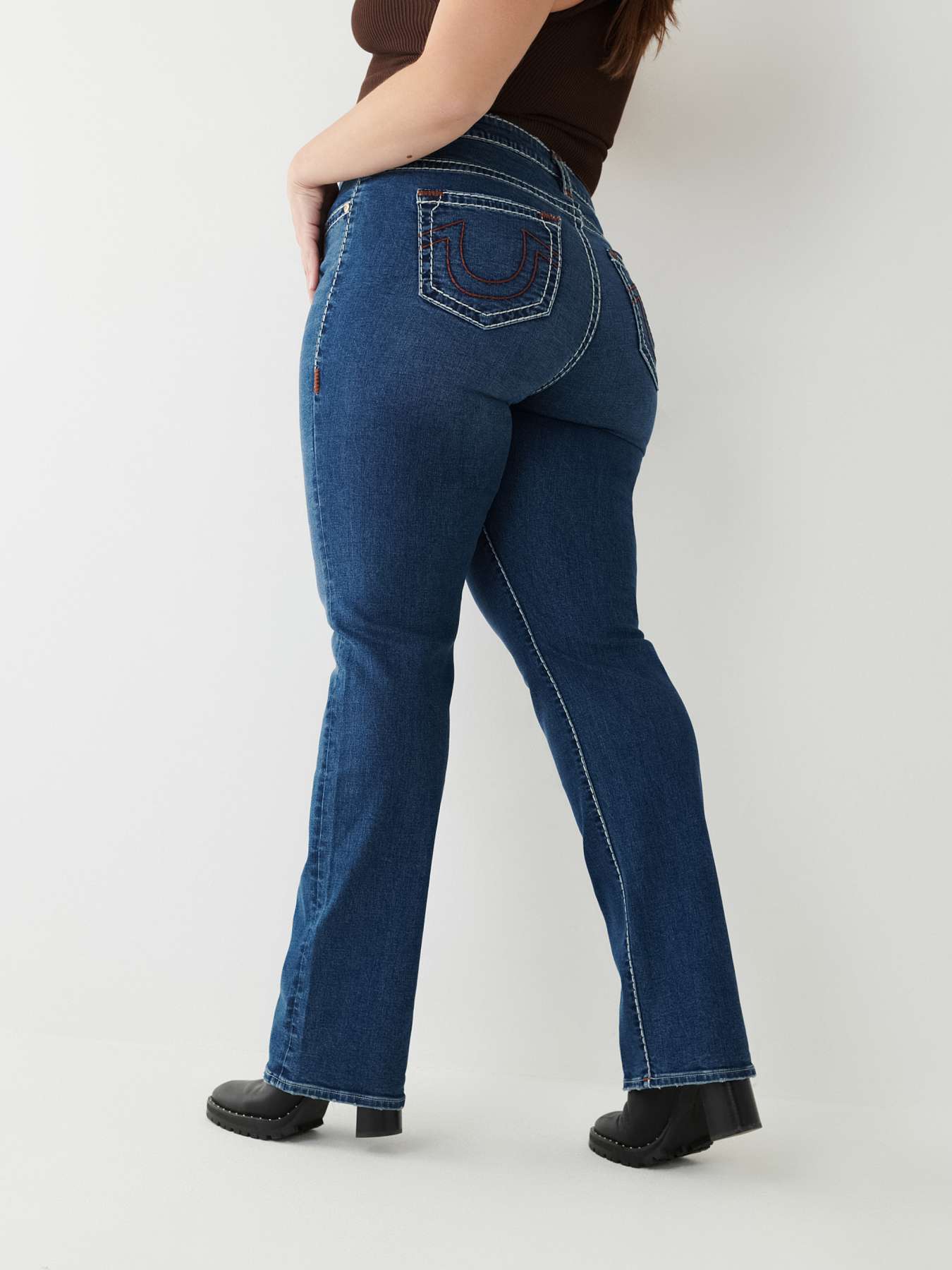 BILLIE SUPER T STITCH STRAIGHT JEAN