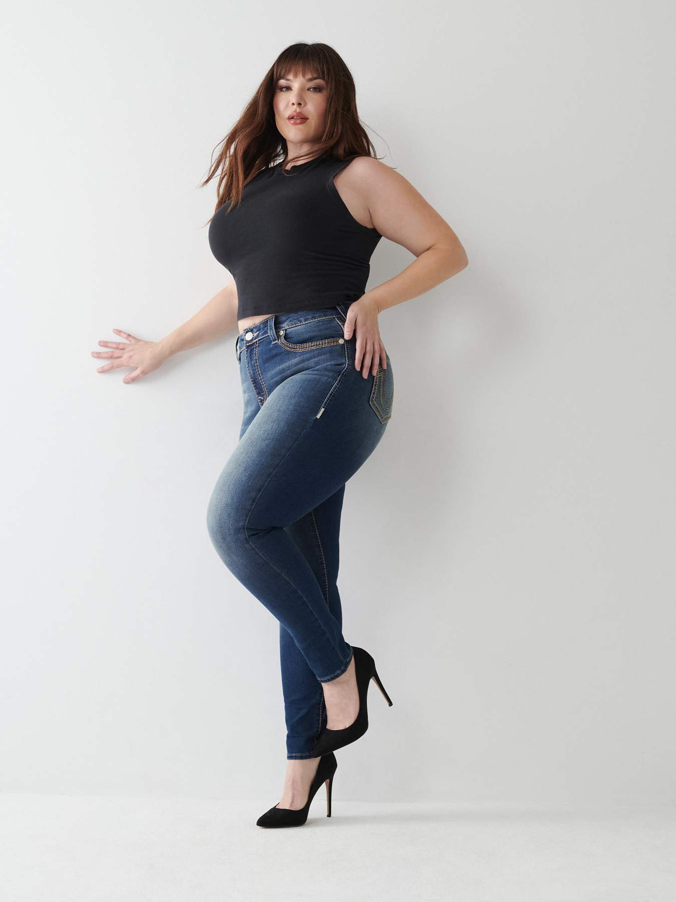 Curvy Womens Skinny Fit - Centinela – 1Denim