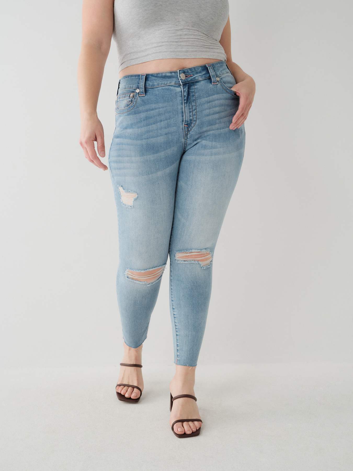 JENNIE CURVY SKINNY ANKLE JEAN