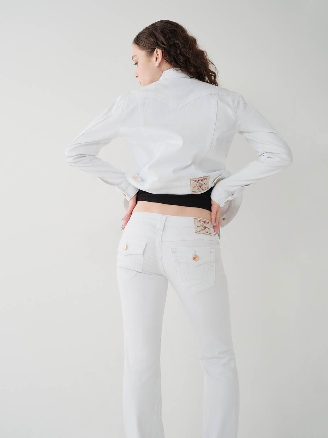 JIMMY DENIM JACKET - Optic White | True Religion JIMMY DENIM JACKET - Optic White | True Religion