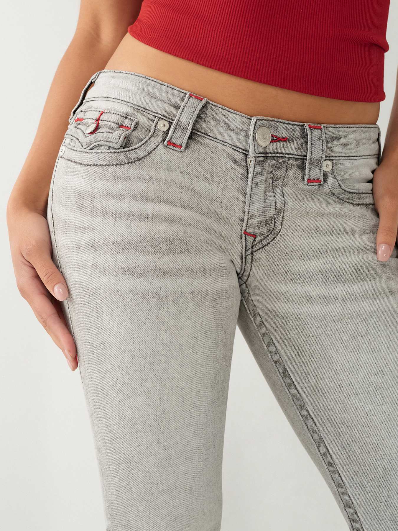 JOEY LOW RISE FLARE JEAN