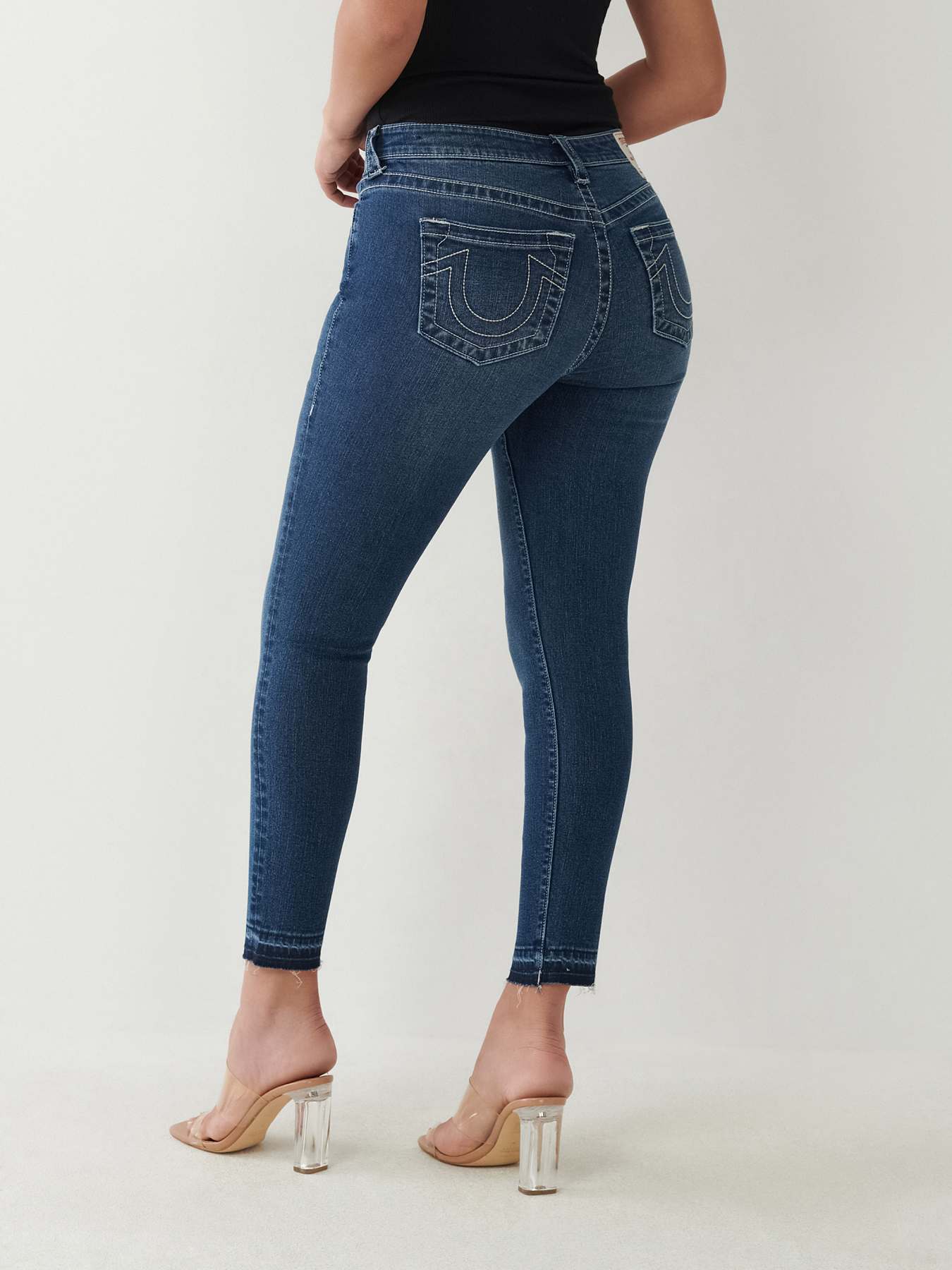 JEANS SKINNY CURVIL&Iacute;NEOS JENNIE AL TOBILLO