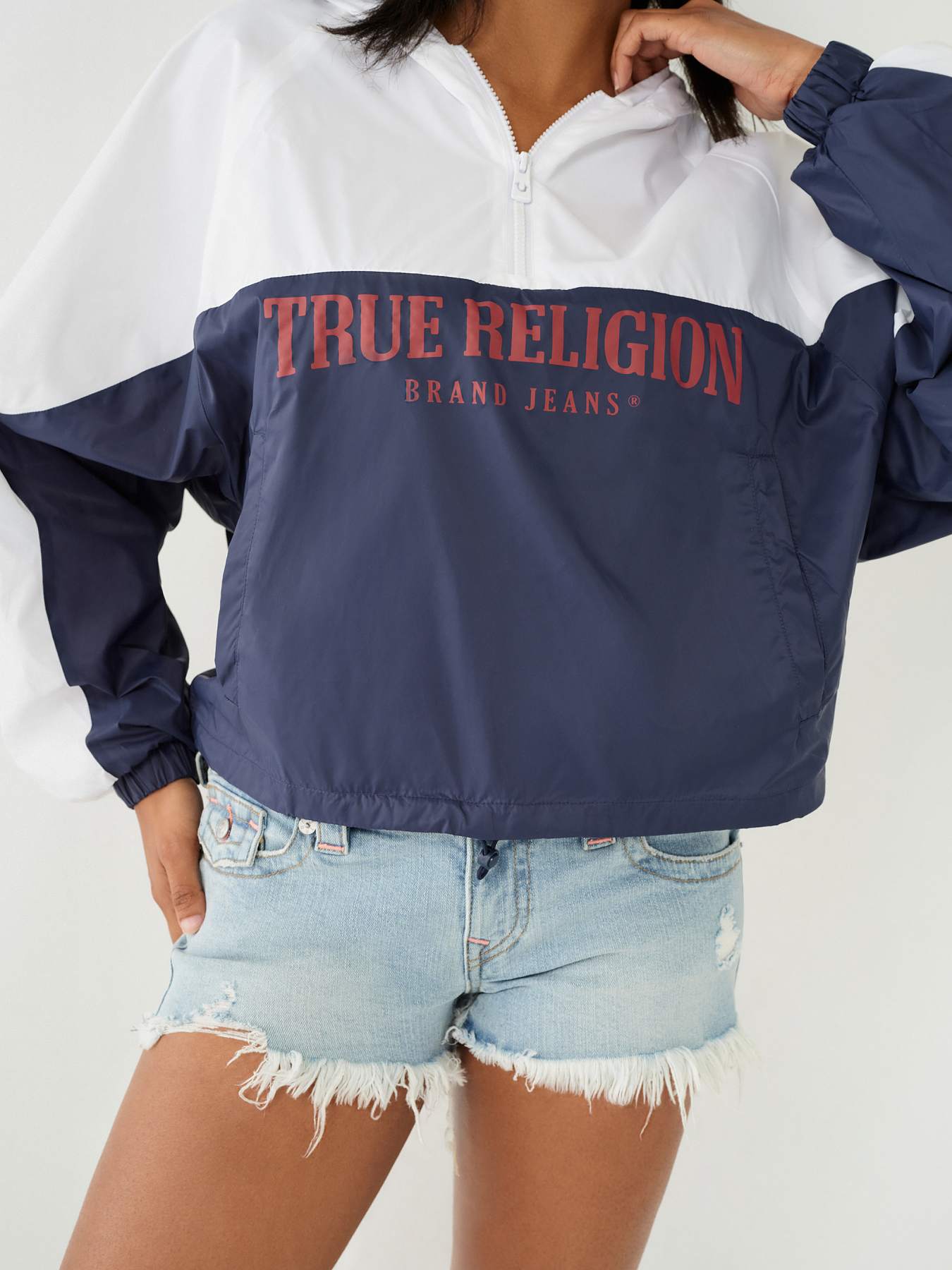 True religion hot sale womens windbreaker