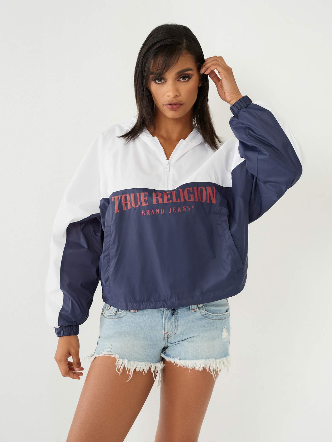 True religion cheap womens windbreaker