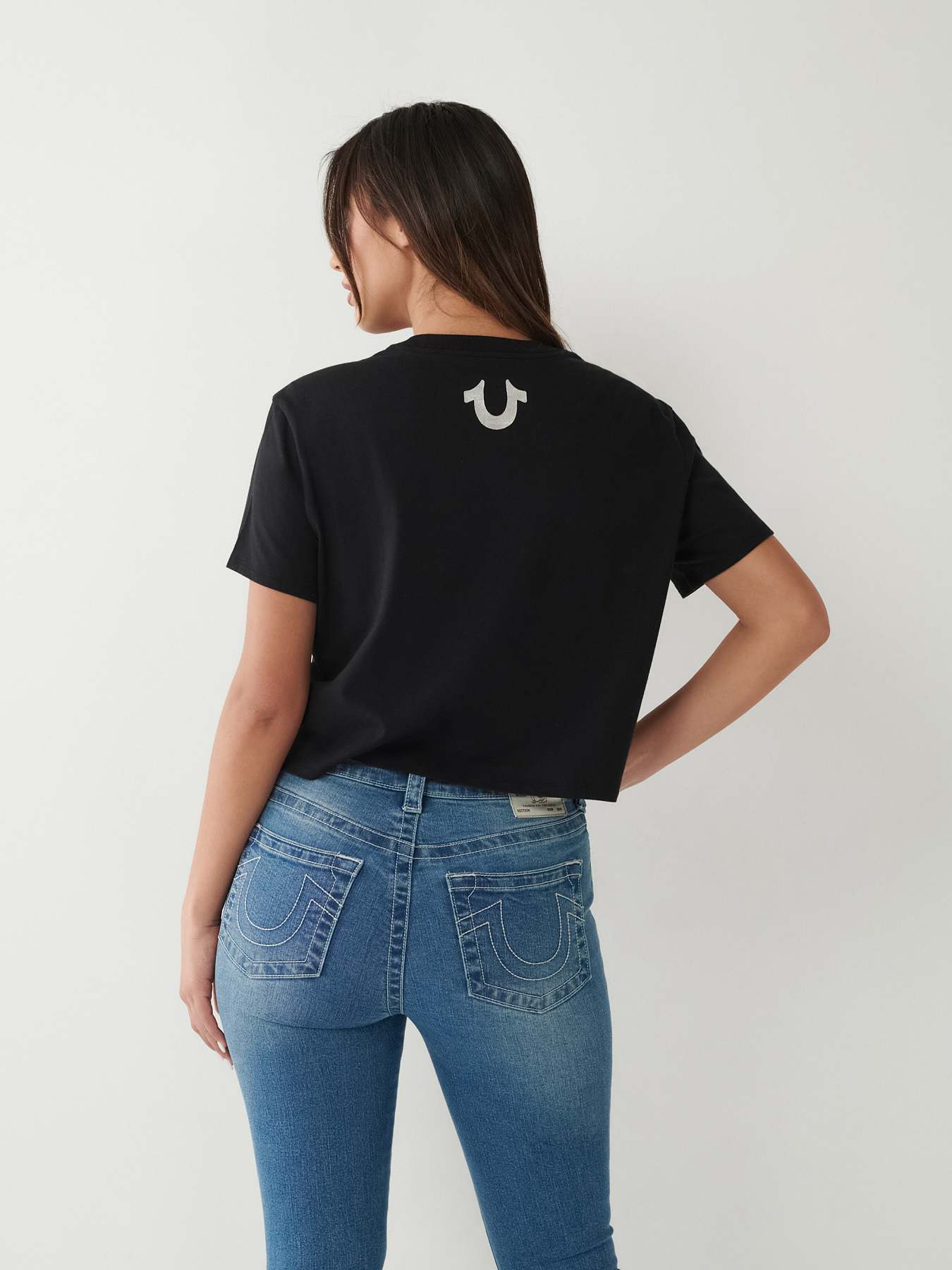 TRUE RLGN CROP RELAXED TEE, image 2