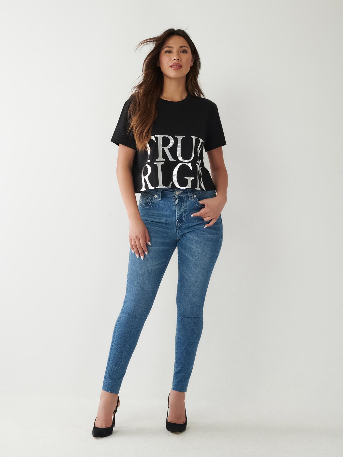 TRUE RLGN CROP RELAXED TEE, image 4
