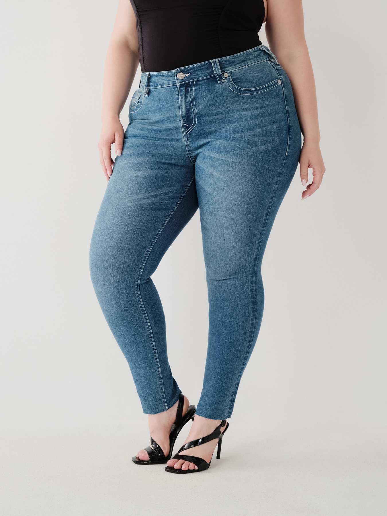 HALLE HIGH RISE SUPER SKINNY JEAN