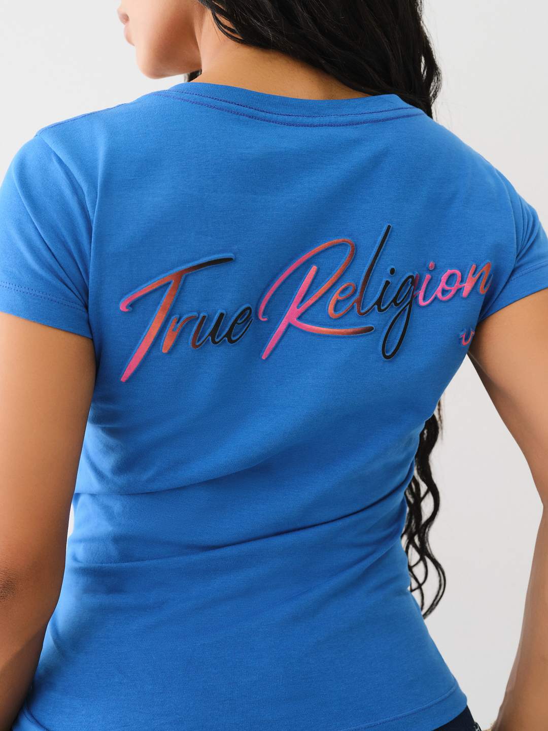 TRUE LOGO V TEE, image 1