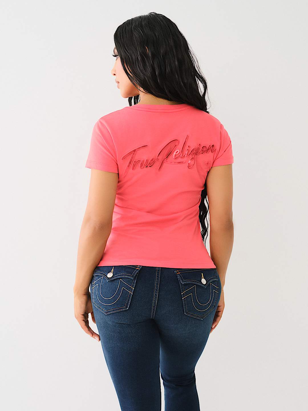TRUE LOGO V TEE, image 5