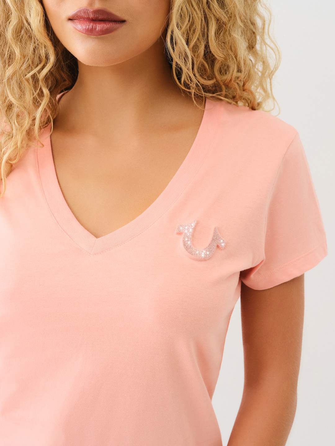 TRUE LOGO V TEE, image 2