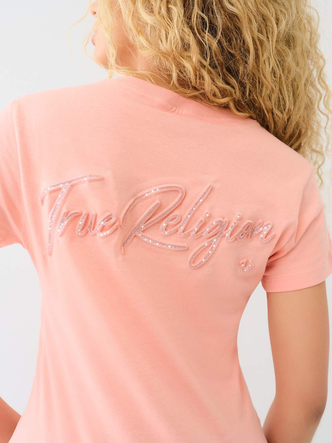 TRUE LOGO V TEE, image 1