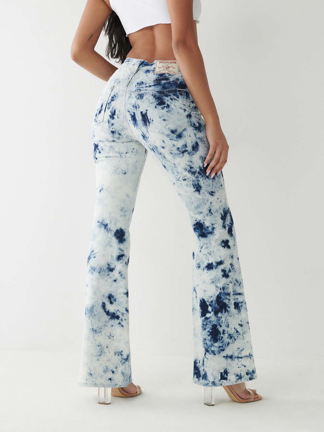 JEANS REAGAN ACAMPANADOS DE TIRO ALTO, image 7