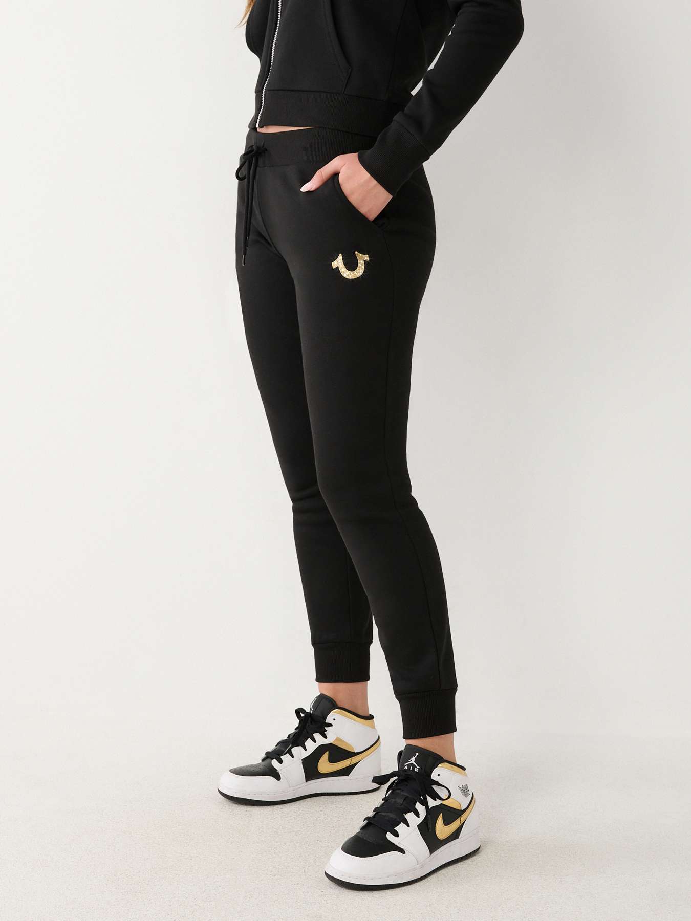 True religion jogger set on sale womens