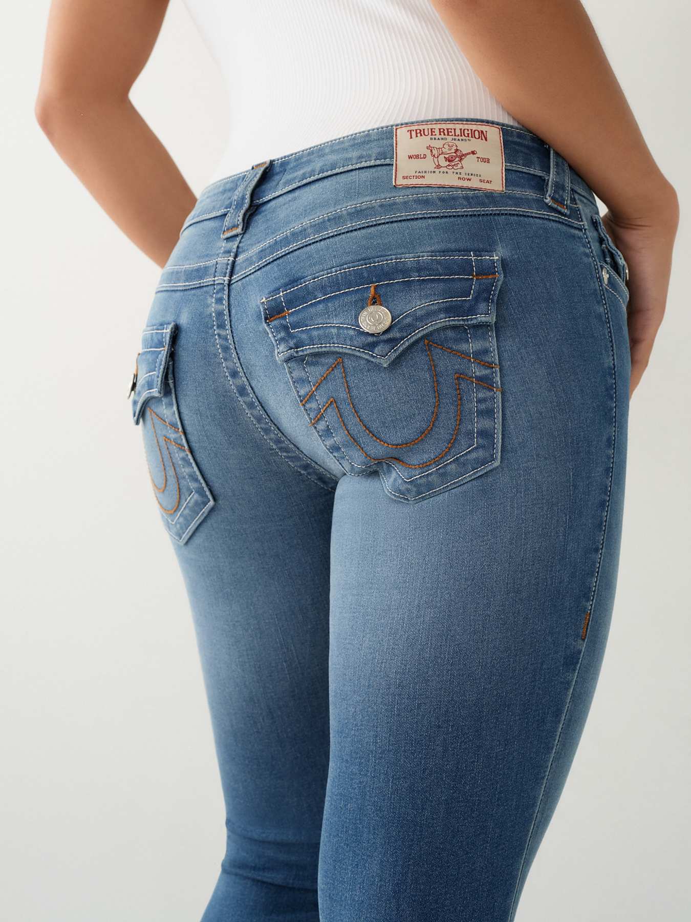 Eco Sexy Curve Mid-Rise Skinny Jeans