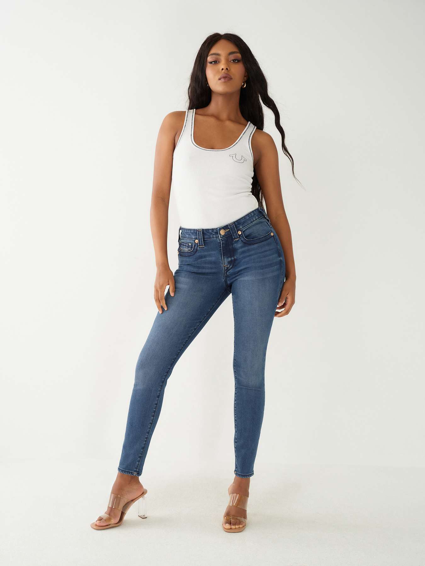JENNIE BIG T CURVY SKINNY JEAN, image 3