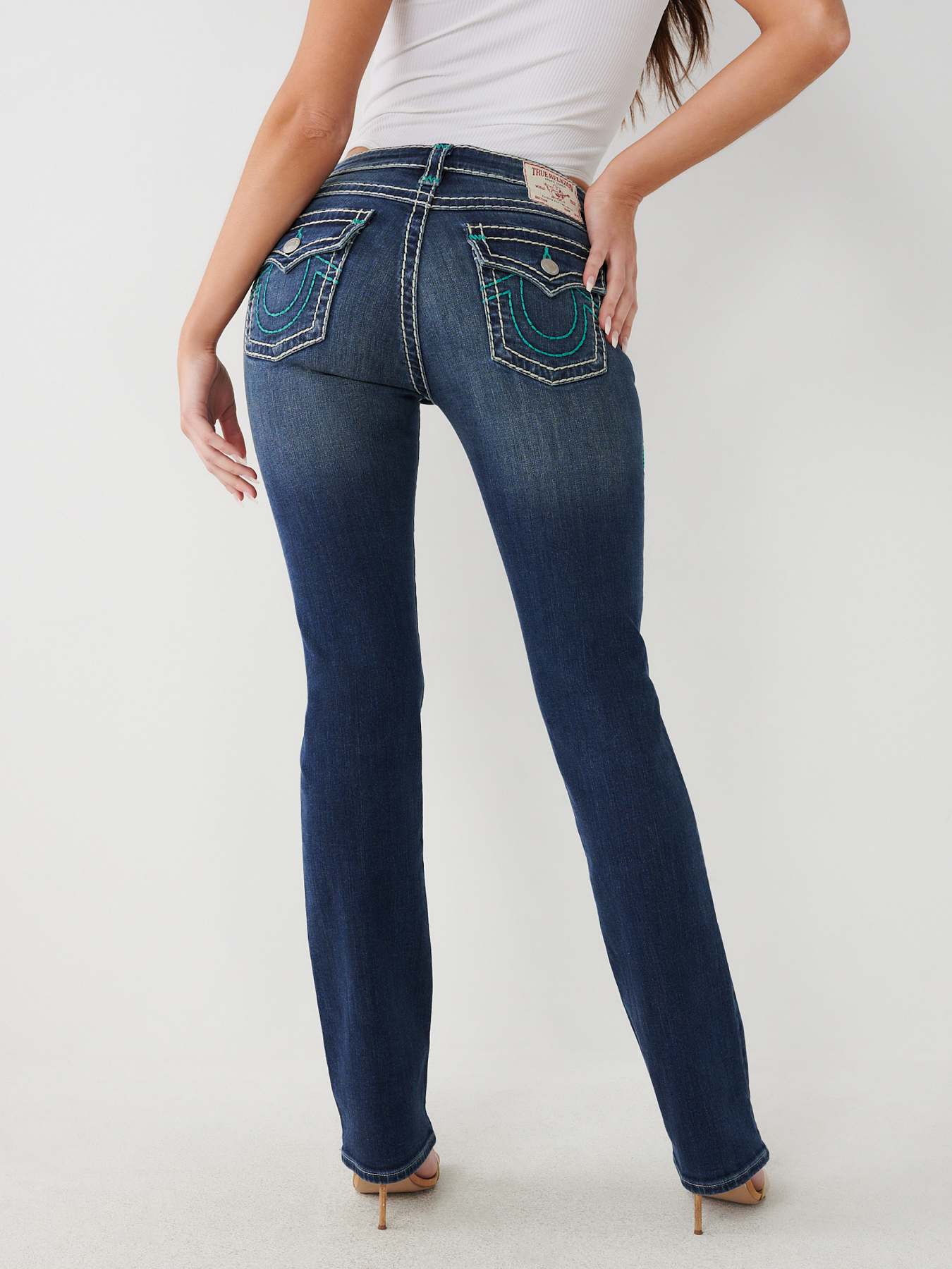 BILLIE SUPER T STITCH STRAIGHT JEAN