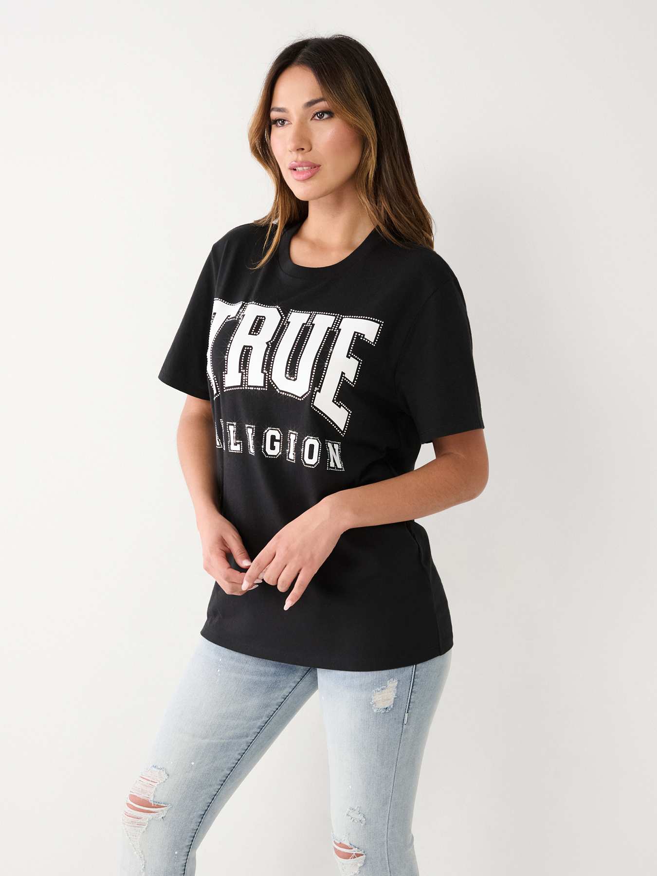 CRYSTAL TRUE RELAXED TEE | True Religion