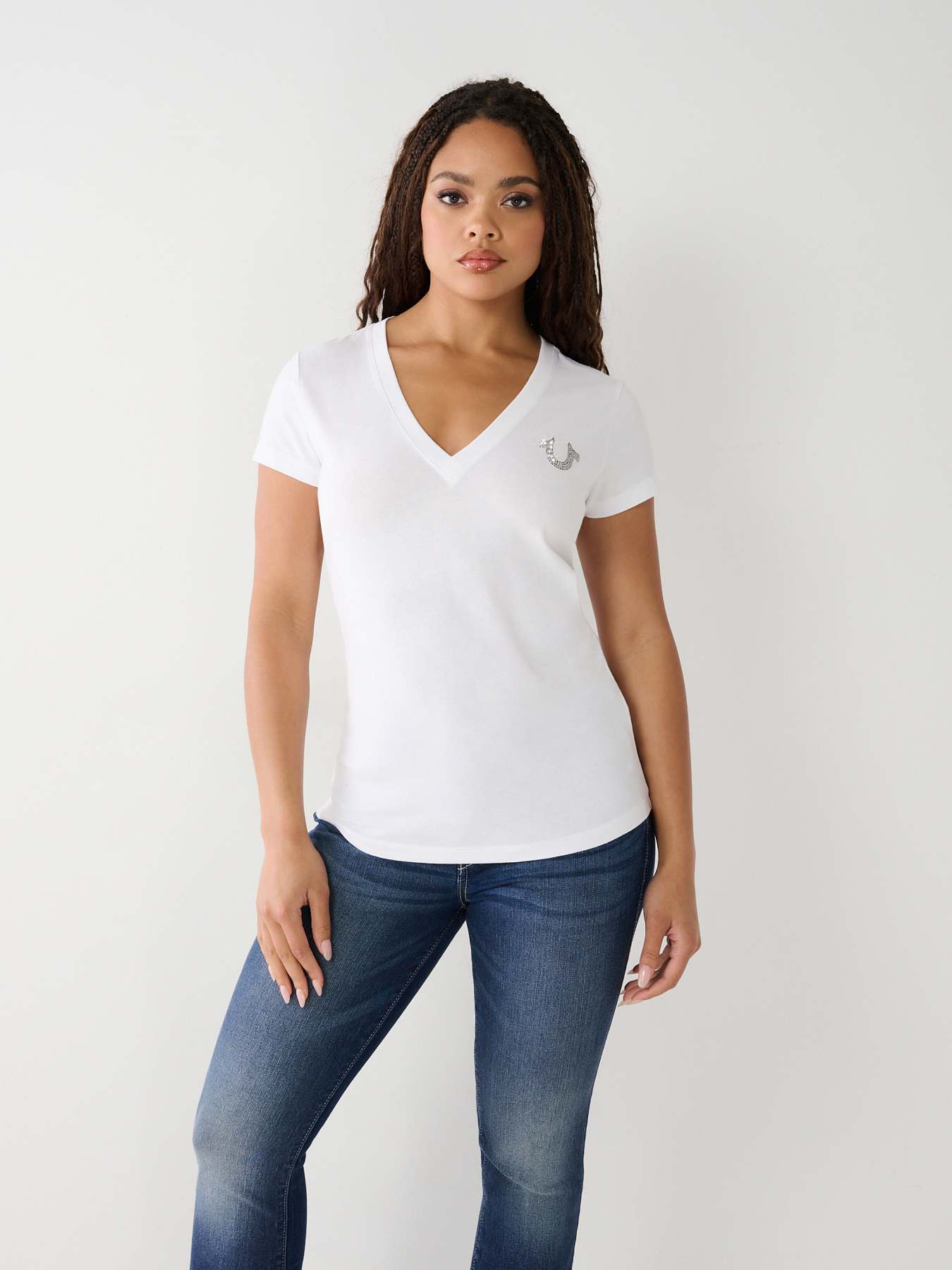 CRYSTAL BUDDHA V TEE, image 3
