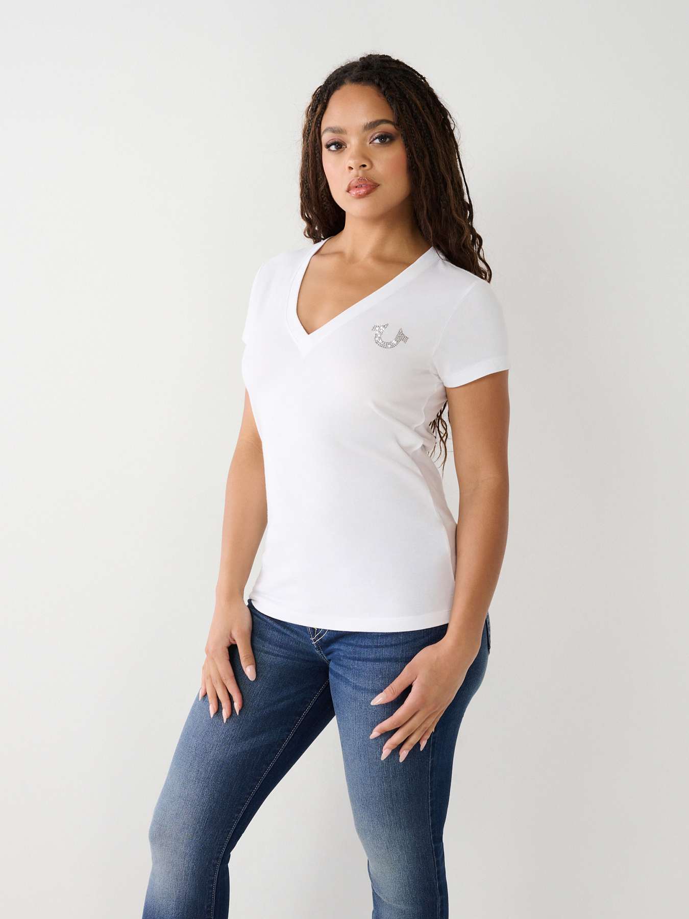 CRYSTAL BUDDHA V TEE, image 5