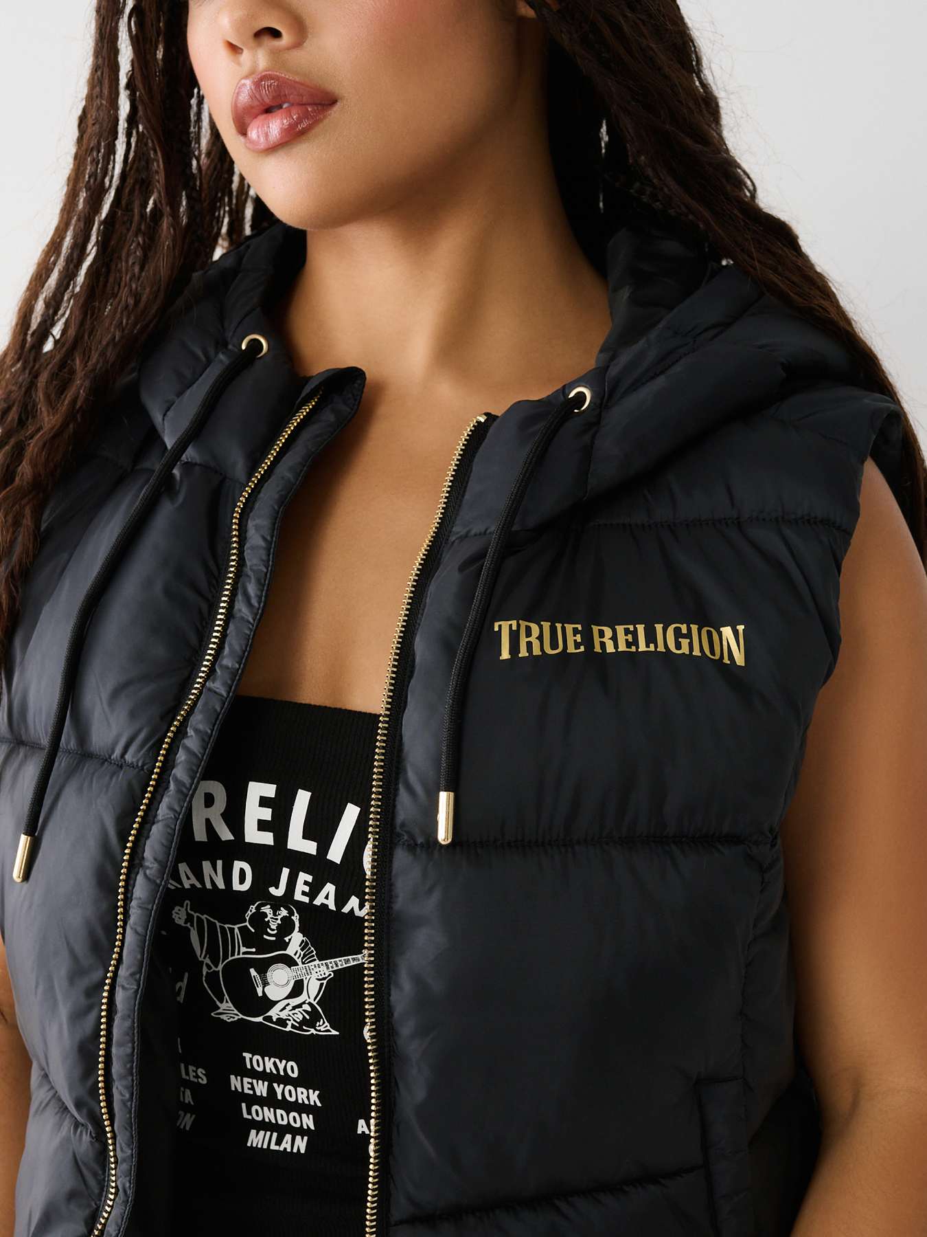 True religion 2025 puffer vest