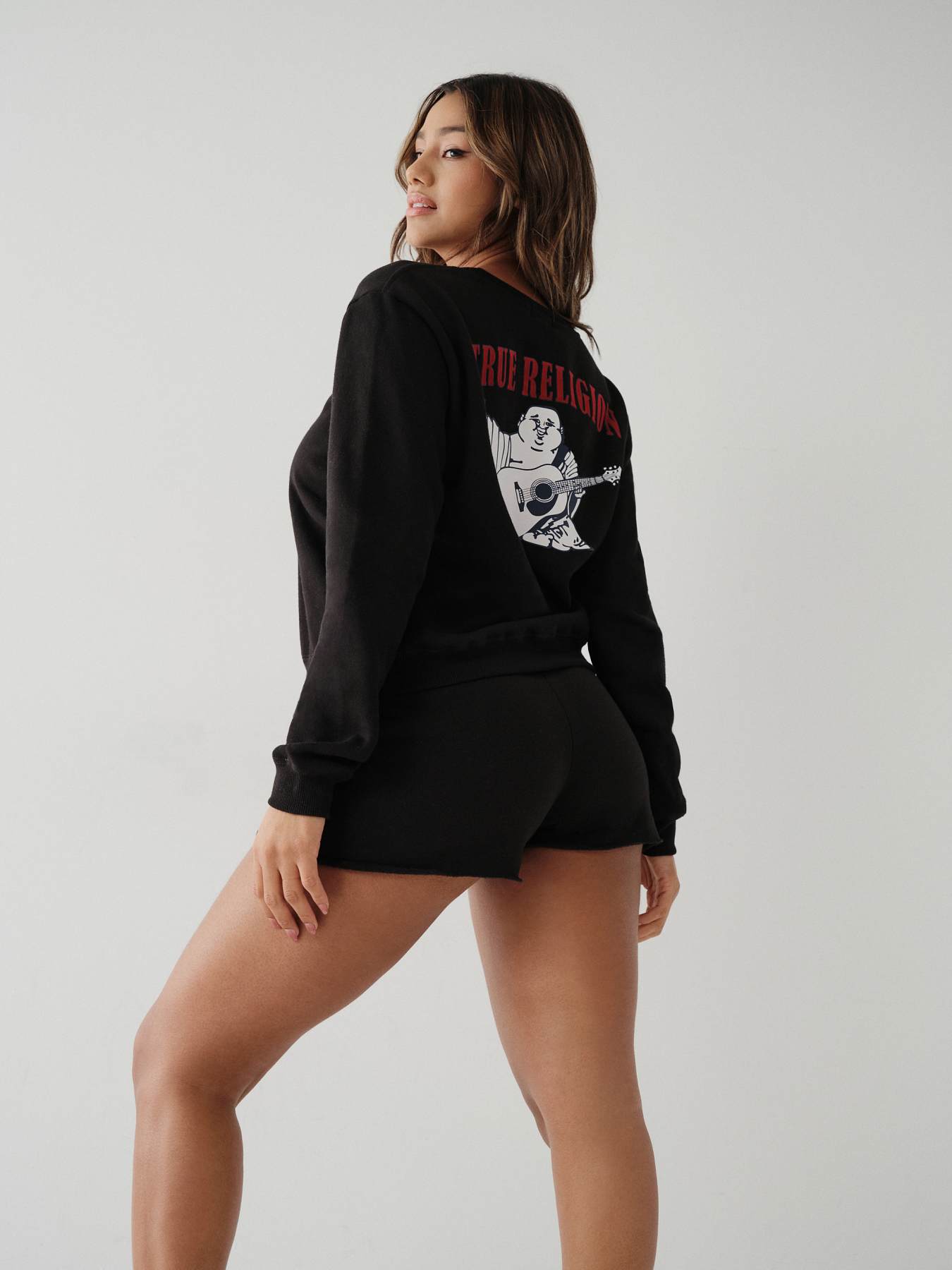 Logo Printed Sweat Shorts YLS0870