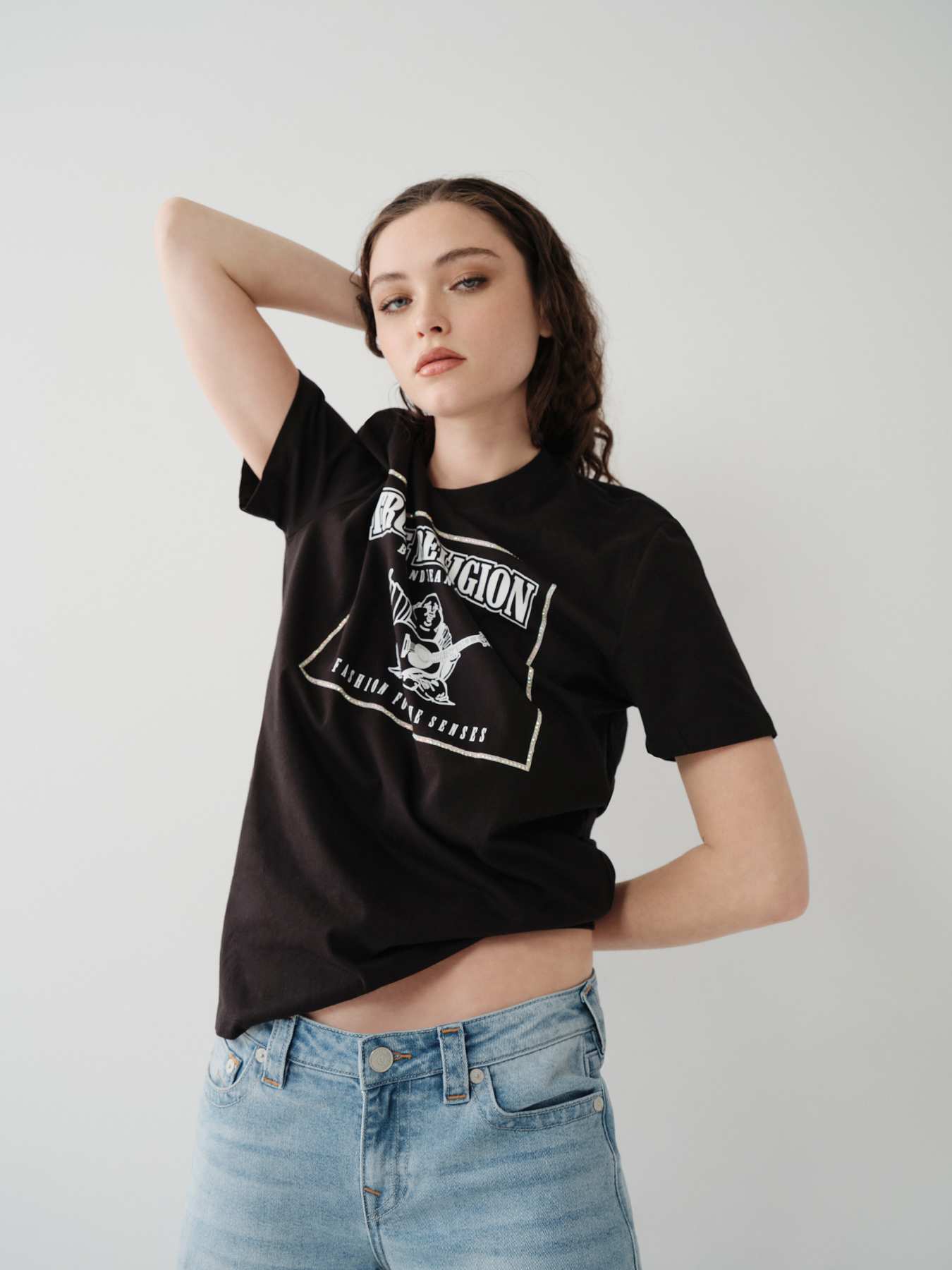 CRYSTAL BUDDHA RELAXED TEE