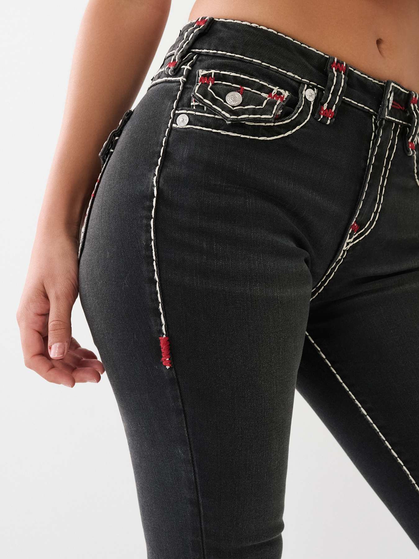 JENNIE MID RISE SUPER T SKINNY JEAN