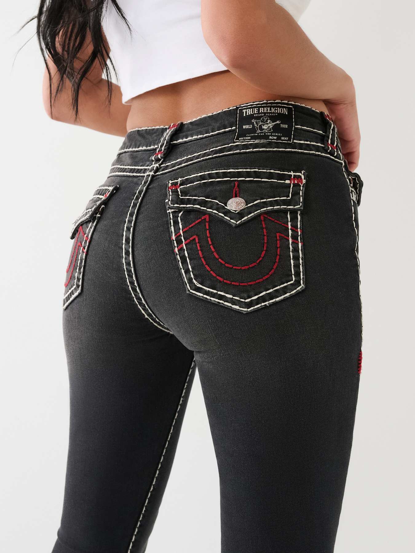 JENNIE MID RISE SUPER T SKINNY JEAN