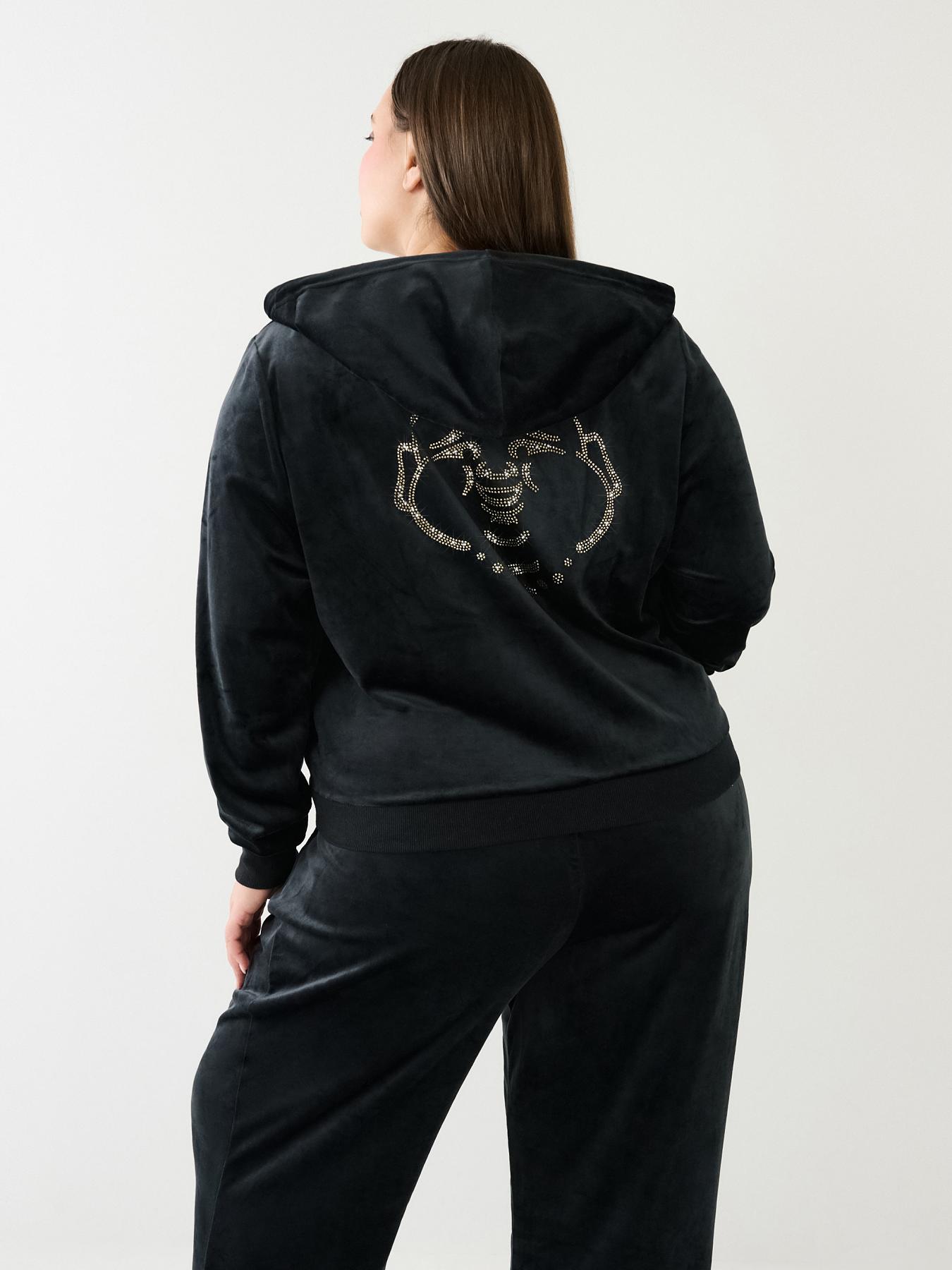 RAVEN Velour Hoodie — sloomb