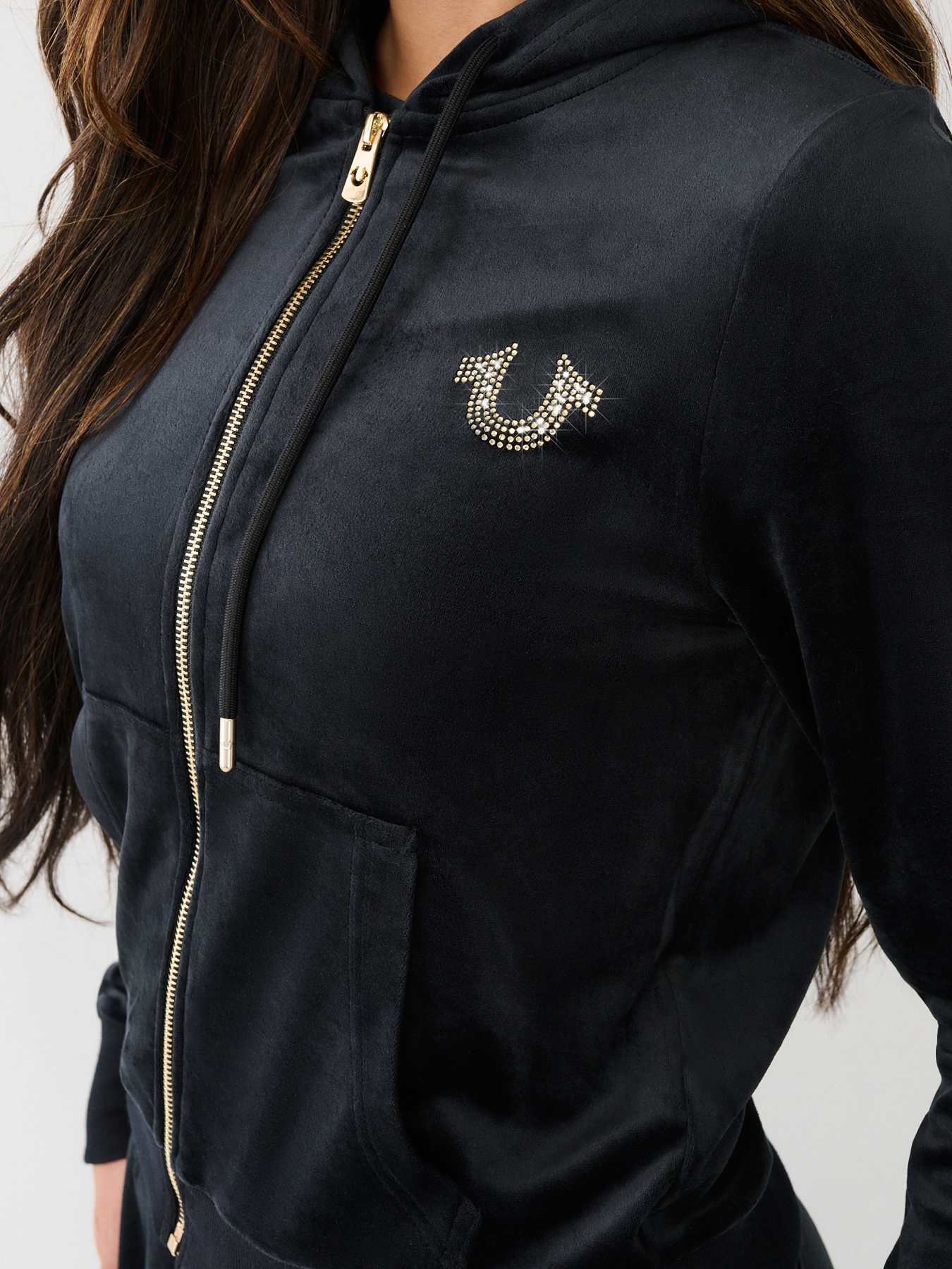 velour nike hoodie